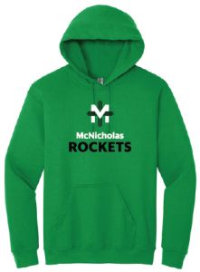 18500-McNicholas Rockets Hoodie - Green